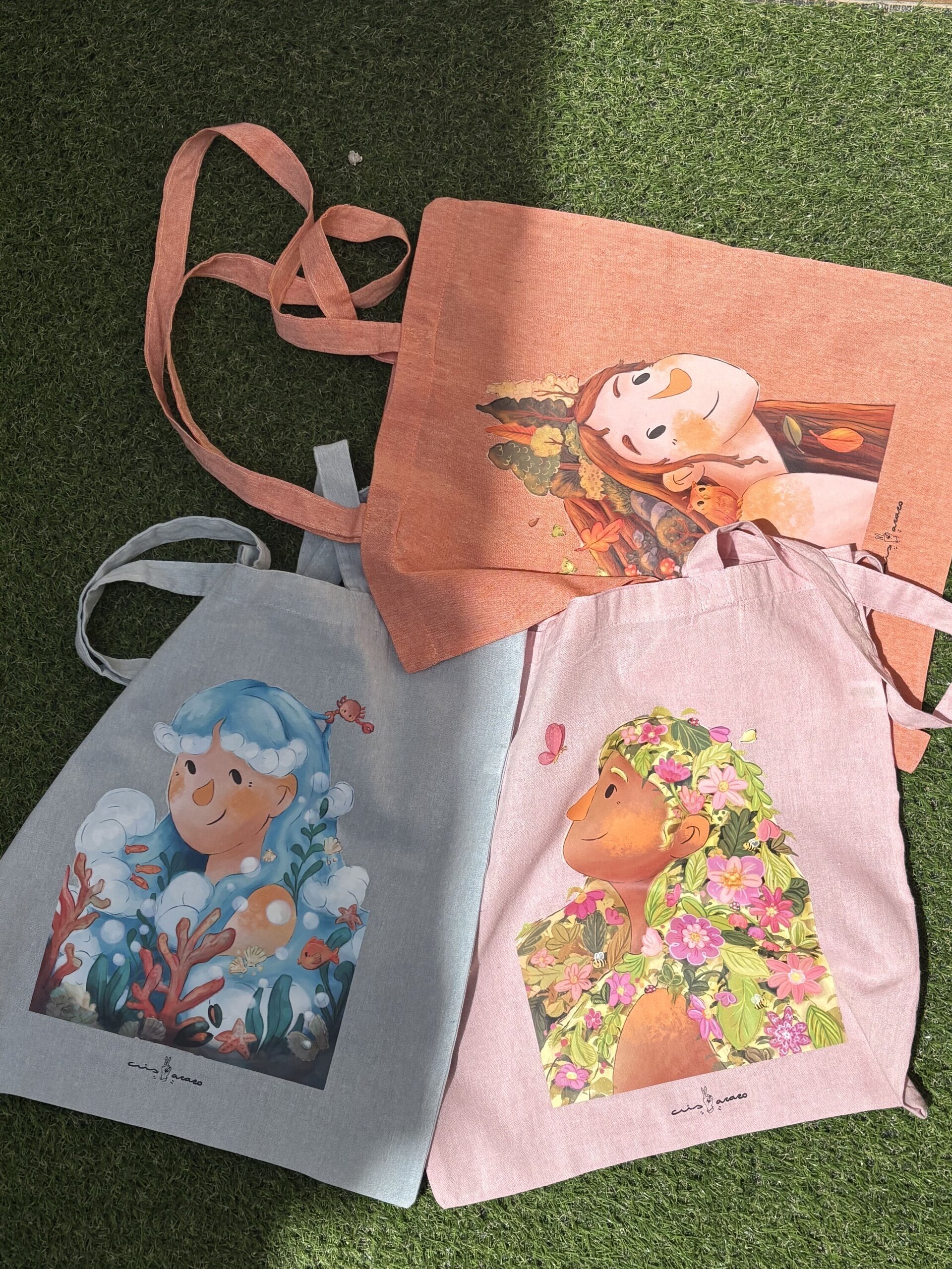 Tote bag Floretes🌷🍃🌸 - 2